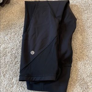 Lululemon leggings-high waisted 3/4 length